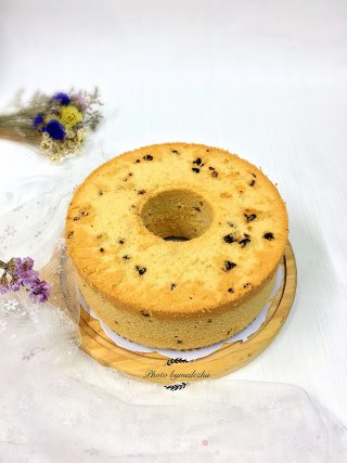 蔓越莓戚风蛋糕的做法
