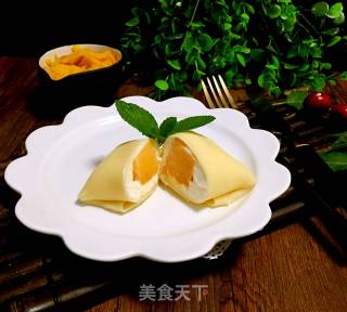 芒果班戟的做法