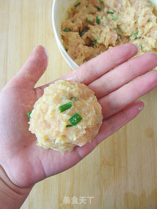 【快收菜】飘香鸡肉丸子的做法步骤：8