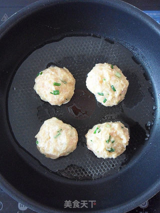 【快收菜】飘香鸡肉丸子的做法步骤：9