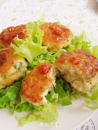 【快收菜】飘香鸡肉丸子的做法步骤：13
