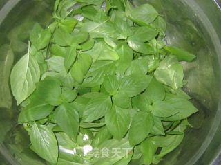 罗勒香草油的做法步骤：1