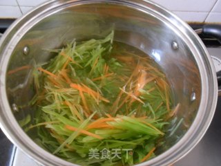 凉拌双丝的做法步骤：2