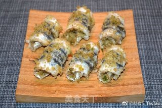烤凤尾鱼的做法