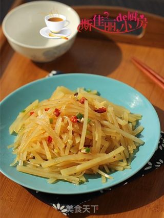 炝拌土豆丝的做法