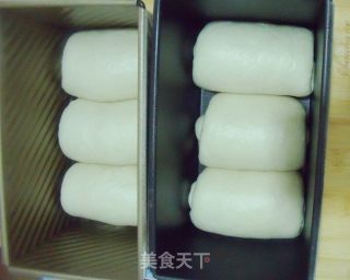 100%中种北海道吐司（2个450克吐司模）的做法步骤：11