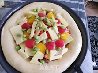 烤牛肉匹萨的做法步骤：17