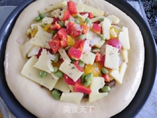 烤牛肉匹萨的做法步骤：19