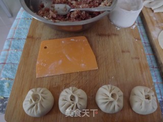 白菜水煎包的做法步骤：7