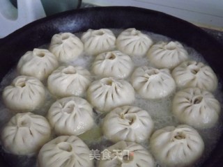 白菜水煎包的做法步骤：9