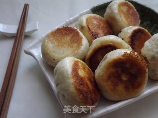 白菜水煎包的做法步骤：10