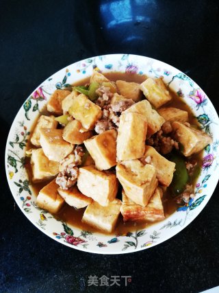 肉末豆腐的做法