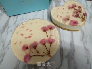 樱花芝士酸奶蛋糕的做法