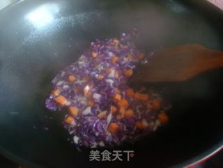 香喷喷的五彩炒饭的做法步骤：4