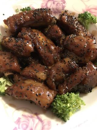 蜜汁排骨的做法