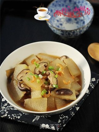 香菇烧冬瓜的做法