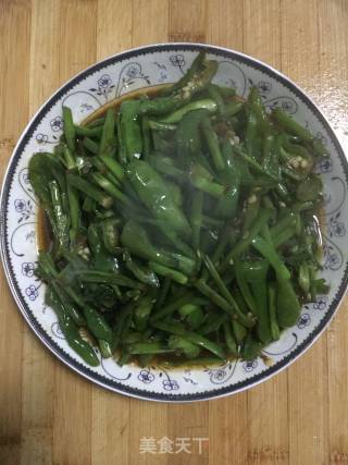 辣椒炒香芹的做法