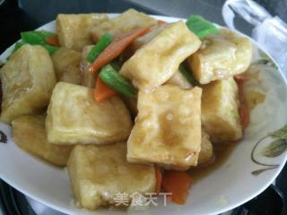 焦溜豆腐的做法