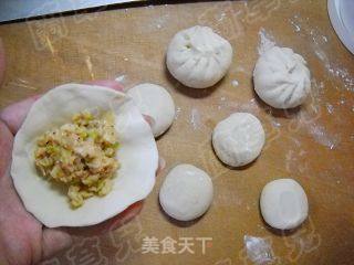 大葱鲜肉包的做法步骤：6