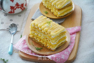 豆乳拿破仑蛋糕的做法