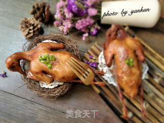 酱烤乳鸽的做法