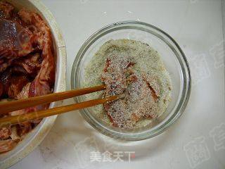 干豆角粉蒸腐乳肉的做法步骤：8