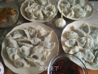 山芹菜饺子的做法