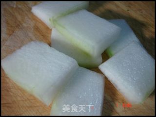 水晶冬瓜的做法步骤：1