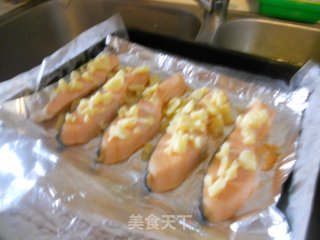 奶酪焗三文鱼的做法步骤：5