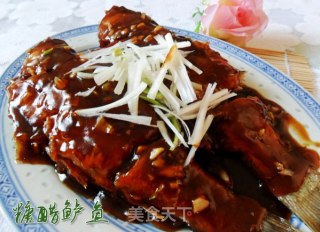 糖醋鲈鱼的做法步骤：12
