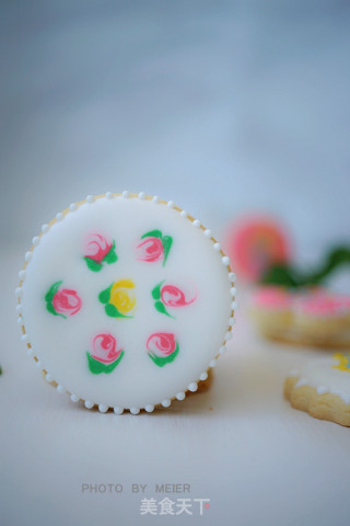 小碎花糖霜饼干的做法