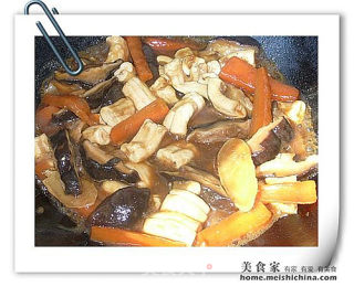 香菇烩牛骨髓的做法步骤：6