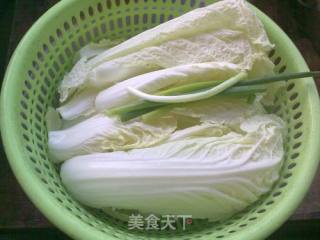 白菜肉末汤的做法步骤：1