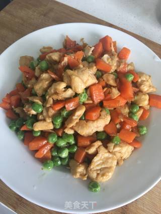 炒三丁的做法