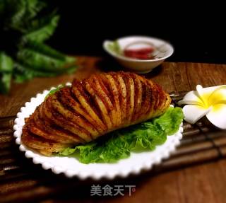 孜然风琴土豆的做法