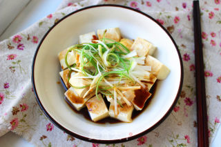 葱油豆腐的做法