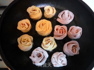 玫瑰煎饺的做法