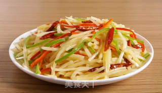 酸辣土豆丝的做法