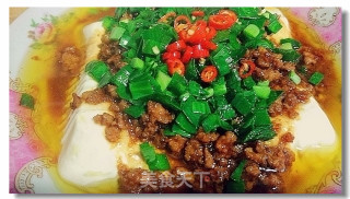 肉末豆腐的做法