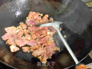 凉瓜炒肉的做法步骤：6