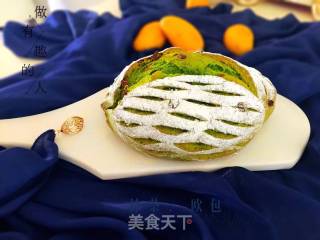 抹茶欧包的做法