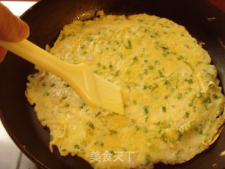 豆渣玉米面煎餅的做法步骤：6