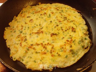 豆渣玉米面煎餅的做法步骤：7