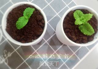 奥利奥酸奶水果盆栽的做法