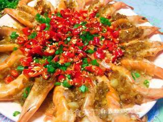 蒜蓉粉丝蒸虾的做法