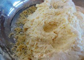 无水的豆腐花卷（含冬季快速发面法）的做法步骤：3