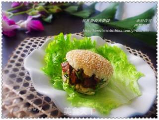 【营养早餐】红乳烧肉夹饼的做法步骤：12