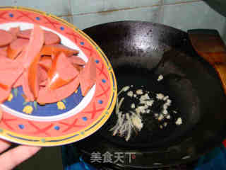 青瓜火腿的做法步骤：7