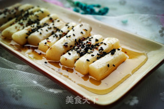 糖汁山药的做法