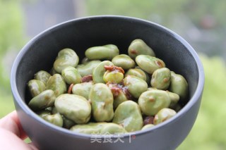 十分钟搞定的快手菜——酱烧蚕豆